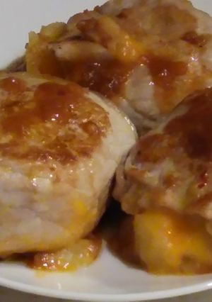 チーズ芋餅の肉巻き-レシピのメイン写真