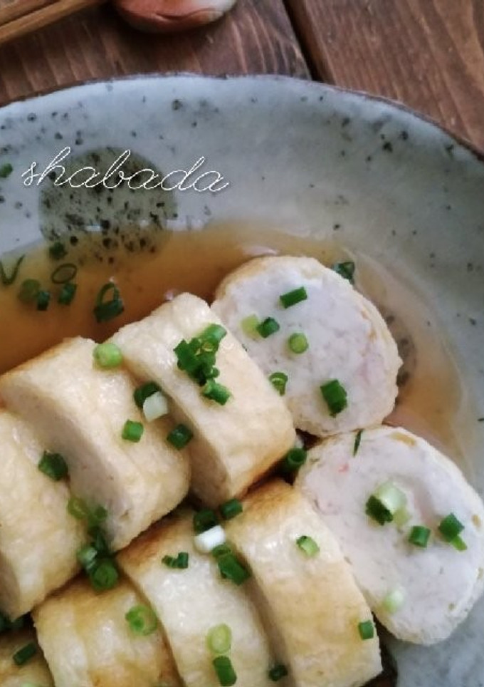 海老と豆腐の揚げ巻きあんかけ-レシピのメイン写真
