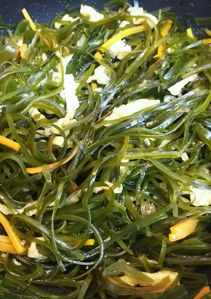 切り昆布の簡単甘酢炒め-レシピのメイン写真