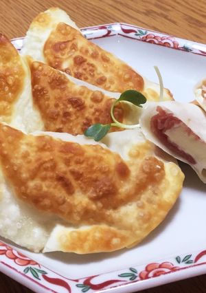 餃子の皮to生ハムdeカルツォーネ風-レシピのメイン写真