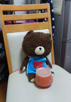紅茶のイチゴと苺のスムージー-レシピのメイン写真