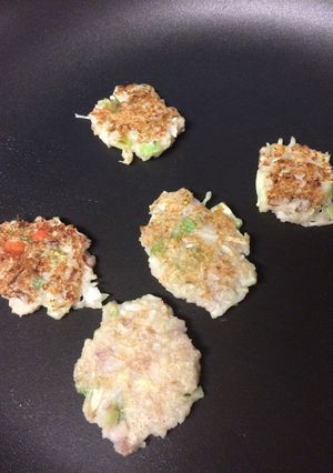 離乳食つかみ食べ キャベツと大根のおやき-レシピのメイン写真