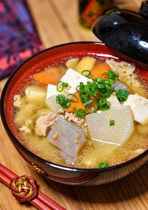 家庭料理の定番！お母さんの豚汁-レシピのメイン写真