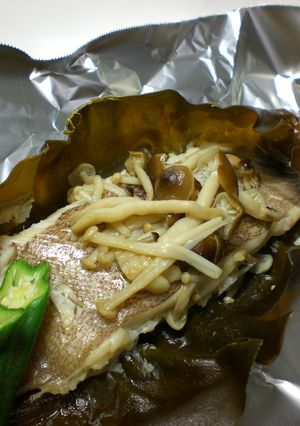 ♪昆布の旨みだけでホイル焼き♪-レシピのメイン写真