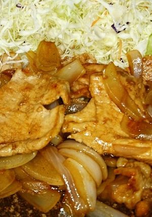 簡単テリテリ豚肉生姜にんにく焼き-レシピのメイン写真
