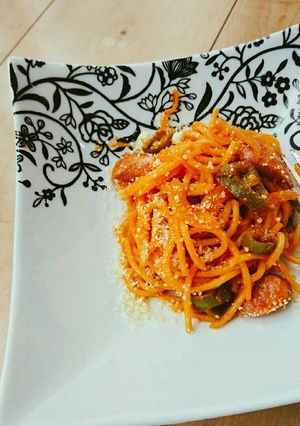 バター香る♡まろやかなナポリタン♡-レシピのメイン写真