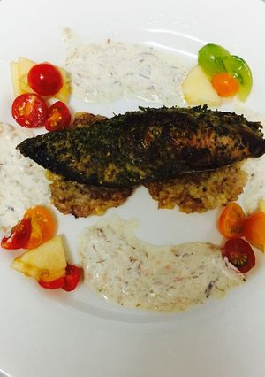 緑茶をまぶした鮭のソテー-レシピのメイン写真
