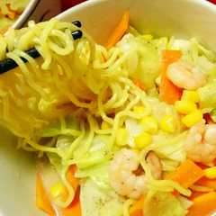 รูปของ エビと野菜の長崎ちゃんぽんラーメン