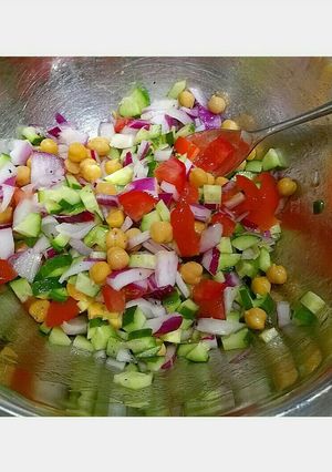 ひよこ豆のサラダ-レシピのメイン写真