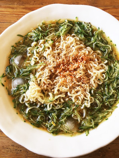 薬味でサッパリ!冷や汁ラーメン-レシピのメイン写真