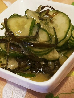 塩昆布が決めて!胡瓜の和物-レシピのメイン写真