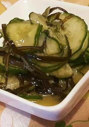 塩昆布が決めて！胡瓜の和物-レシピのメイン写真