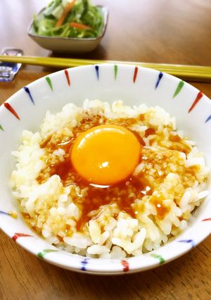 卵かけご飯に甘酒-レシピのメイン写真