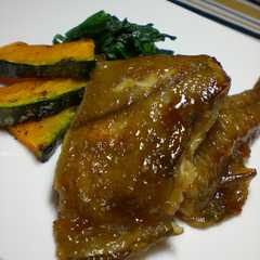 รูปของ 鰈（カレイ）の照り焼き