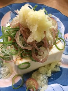冷奴に茗荷・おかか・ネギ・生姜を添えて-レシピのメイン写真