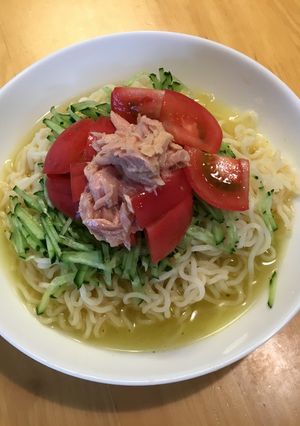 冷やしさっぱり塩ラーメン-レシピのメイン写真