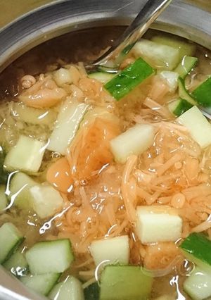 スープジャーde冷やしなめ茸おろし茶漬け-レシピのメイン写真