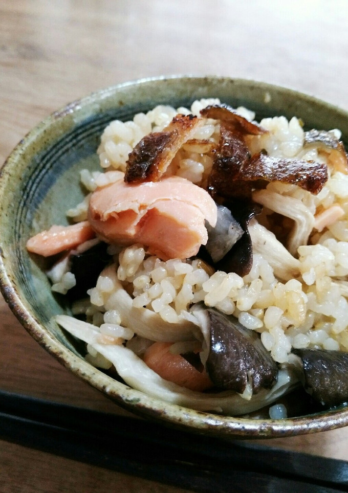 鮭とキノコの混ぜ込みご飯-レシピのメイン写真