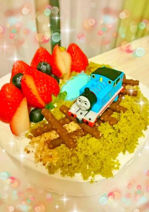 森と湖のトーマスケーキ-レシピのメイン写真