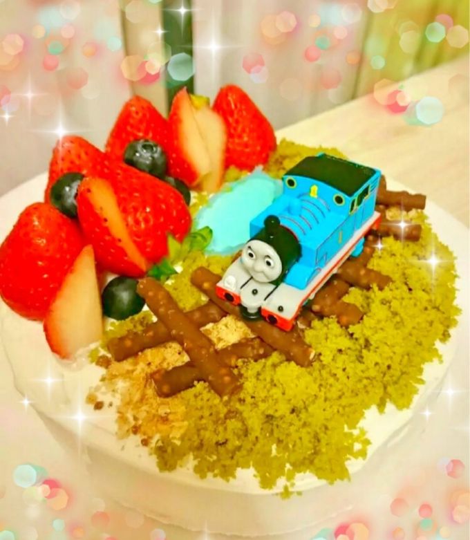 森と湖のトーマスケーキ-レシピのメイン写真