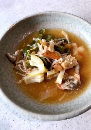フライパンで豚ロースのトマト&野菜煮込〜-レシピのメイン写真