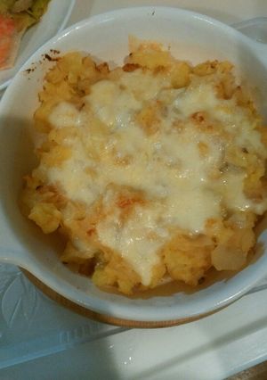 じゃがいもと玉ねぎのチーズ焼き-レシピのメイン写真
