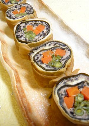 ひじきたっぷり♪まぐろの信田巻き-レシピのメイン写真