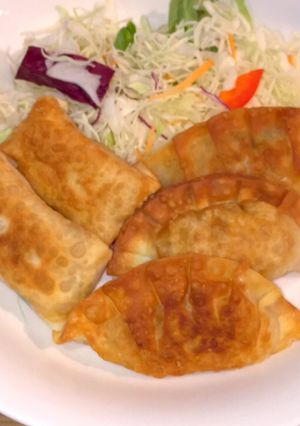 お弁当も♪＊麻婆ご飯の揚げ餃子＊リメイク-レシピのメイン写真