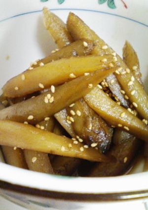 ごぼうの煮しめ-レシピのメイン写真