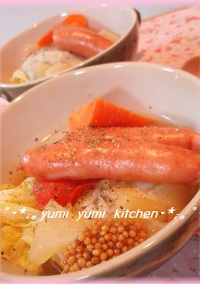 根菜を食べよう☆あったかポトフ-レシピのメイン写真