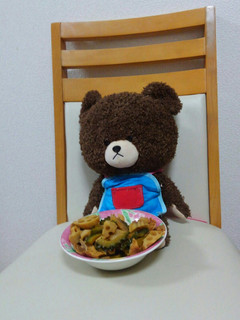 豚肉とレンコンとゴーヤの甜麺醤いため!-レシピのメイン写真