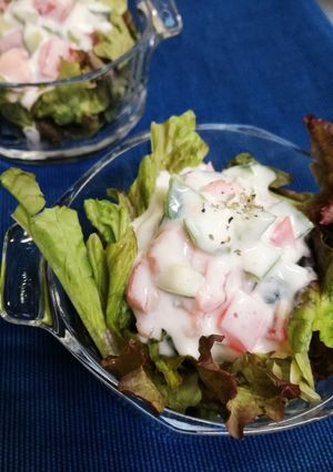 夏野菜のライタ-レシピのメイン写真
