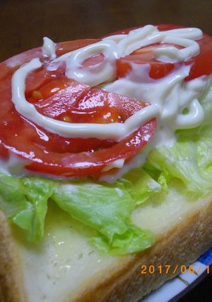 サラダパン-レシピのメイン写真