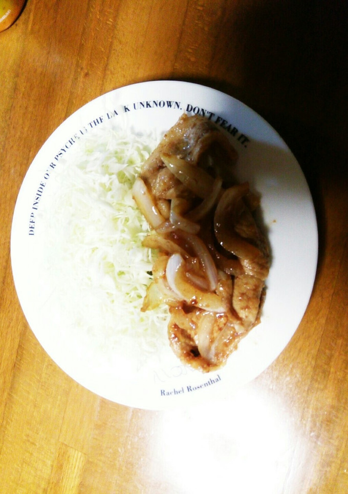 梅酒で簡単！豚の生姜焼き-レシピのメイン写真