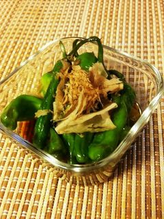 めんつゆで!ししとうの煮浸し-レシピのメイン写真