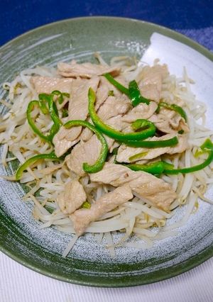 簡単！豚しょうが炒めとシャキシャキもやし-レシピのメイン写真