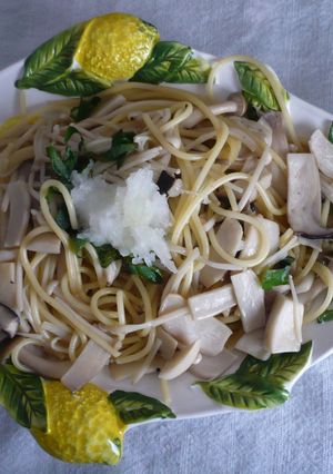さっと作ろう★和風キノコスパ-レシピのメイン写真