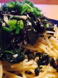 しらすとほうれん草のパスタ☆すぐ出来る☆-レシピのメイン写真