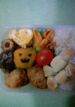 キャラ弁　HALLOWEEN-レシピのメイン写真