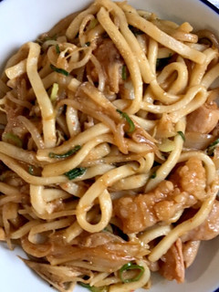 牛ホルモン焼きうどん-レシピのメイン写真