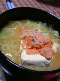【男の料理】石狩鍋風お味噌汁-レシピのメイン写真