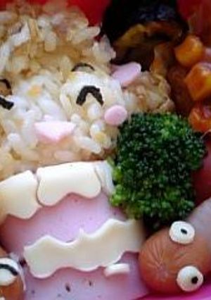 女の子（キャラ弁）-レシピのメイン写真