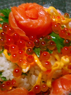 簡単♪サーモンとイクラの親子丼☆-レシピのメイン写真
