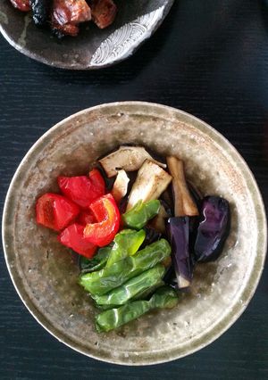 夏野菜の揚げ浸し-レシピのメイン写真