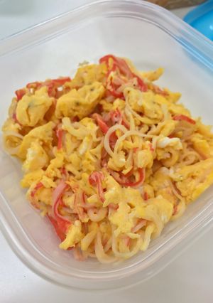 カニカマ大量消費！3分でカニ玉-レシピのメイン写真