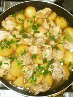 じゃが芋と鶏肉の揚げ煮♪簡単-レシピのメイン写真