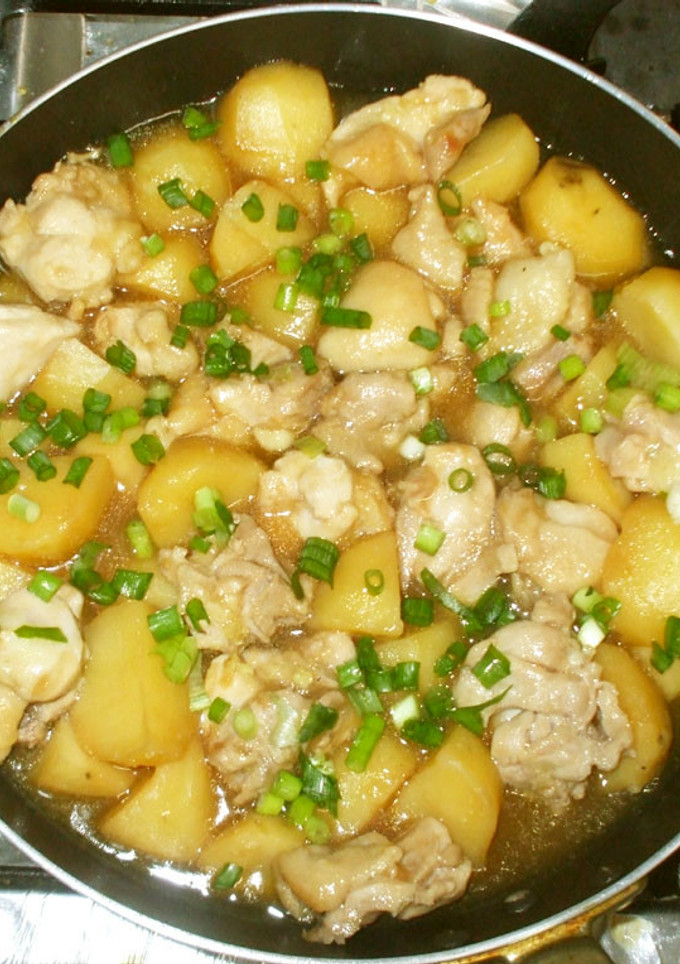 じゃが芋と鶏肉の揚げ煮♪簡単-レシピのメイン写真