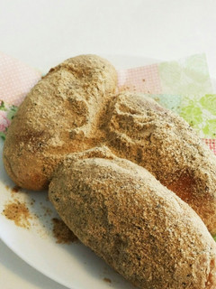 簡単☆給食風☆きな粉揚げパン-レシピのメイン写真