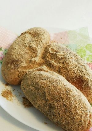 簡単☆給食風☆きな粉揚げパン-レシピのメイン写真