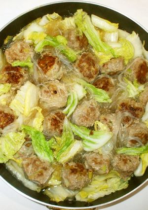 肉団子の中華風煮もの♪簡単-レシピのメイン写真
